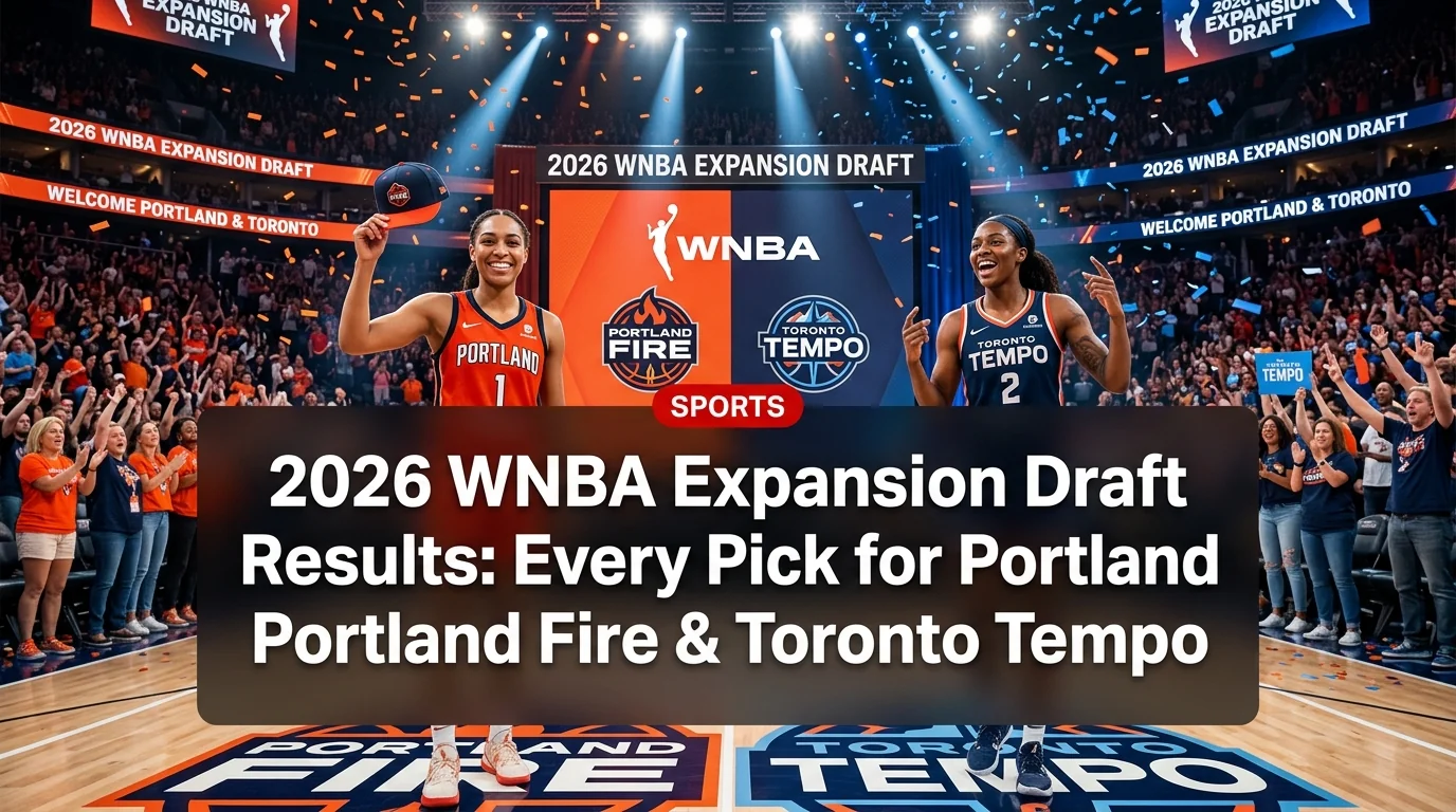 2026 WNBA Expansion Draft Results: Every Pick for Portland Fire & Toronto Tempo