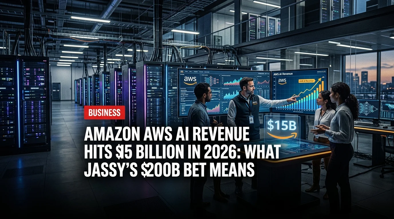 Amazon AWS AI Revenue Hits $15 Billion in 2026: What Jassy's $200B Bet Means