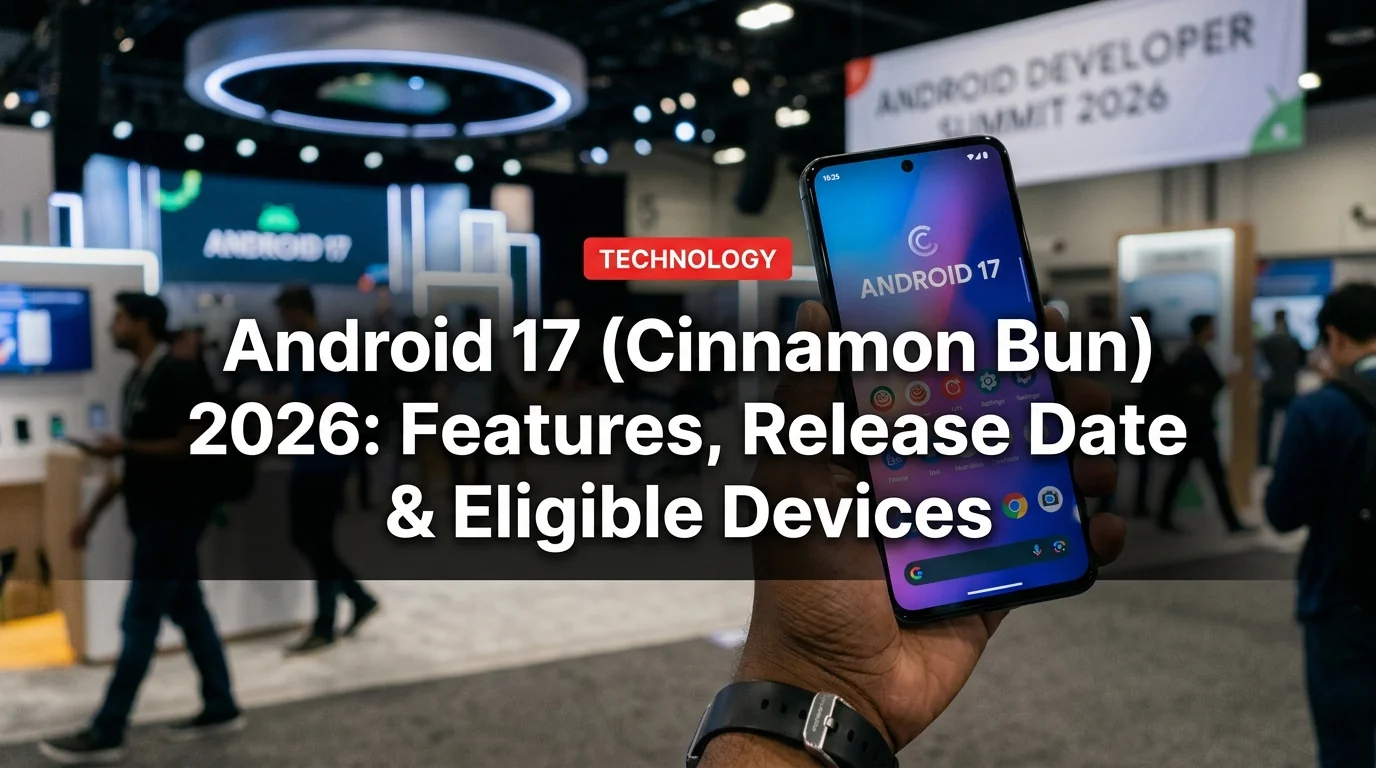 Android 17 (Cinnamon Bun) 2026: Features, Release Date & Eligible Devices