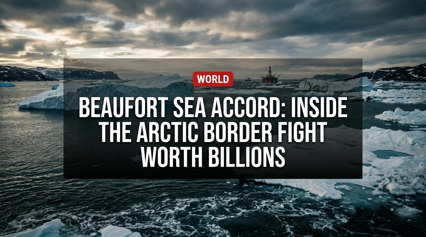 Beaufort Sea Accord: Inside the Arctic Border Fight Worth Billions