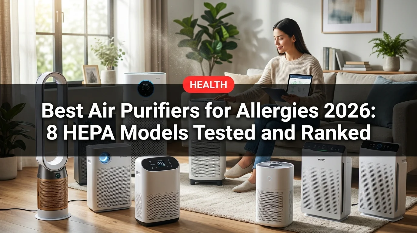 Best Air Purifiers for Allergies 2026: 8 HEPA Models Tested and Ranked
