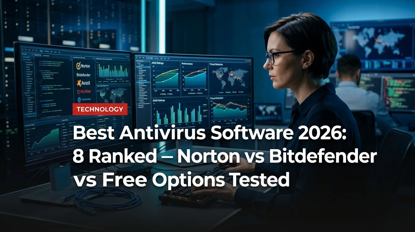 Best Antivirus Software 2026: 8 Ranked — Norton vs Bitdefender vs Free Options Tested