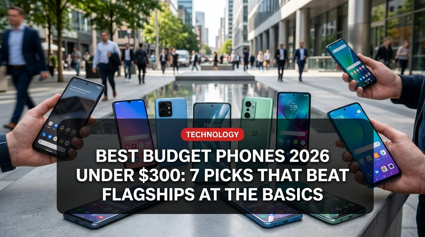 Best Budget Phones 2026 Under $300: 7 Picks That Beat Flagships at the Basics