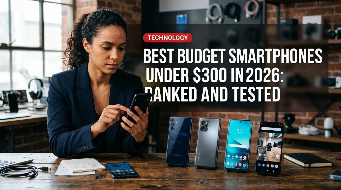 Best Budget Smartphones Under $300 in 2026: Ranked and Tested