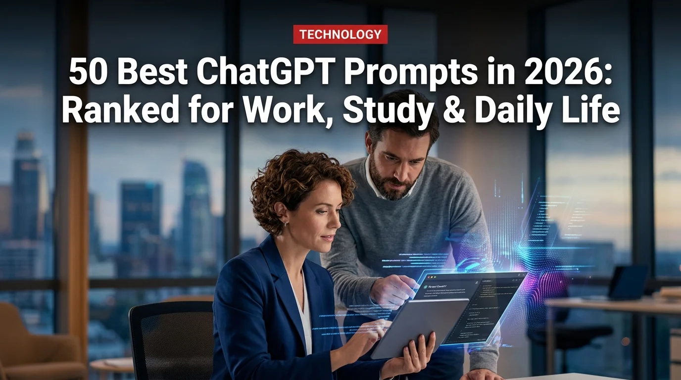50 Best ChatGPT Prompts in 2026: Ranked for Work, Study & Daily Life