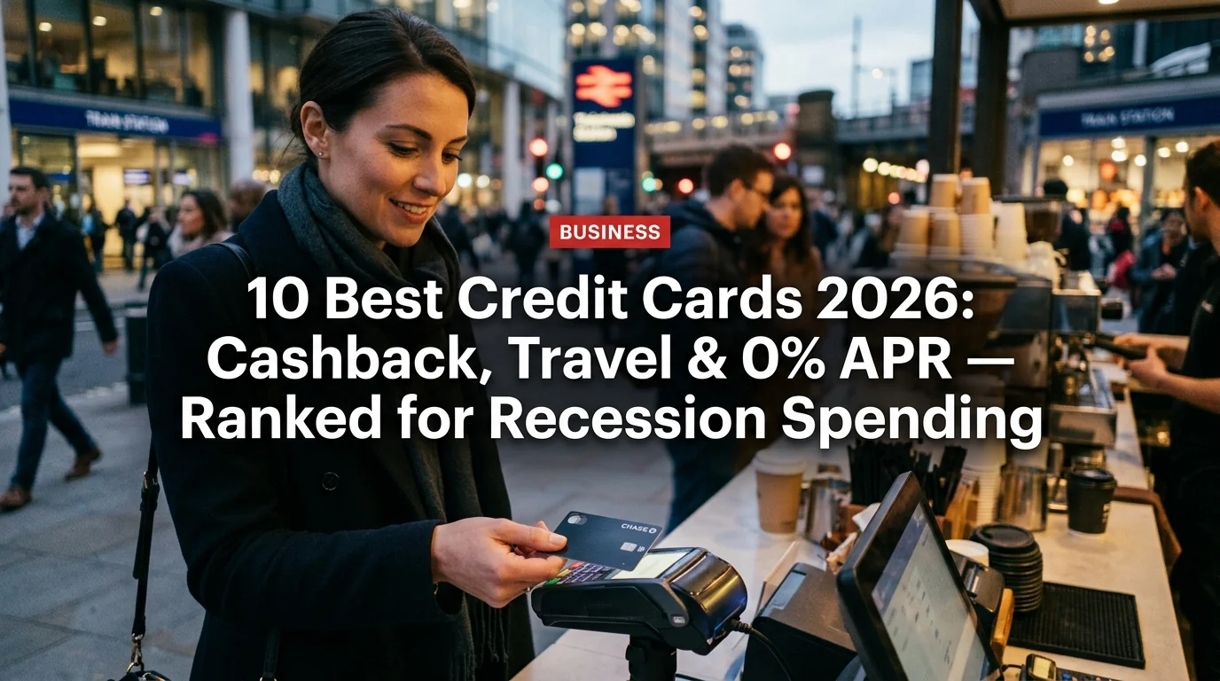 10 Best Credit Cards 2026: Cashback, Travel & 0% APR — Ranked for Recession Spending