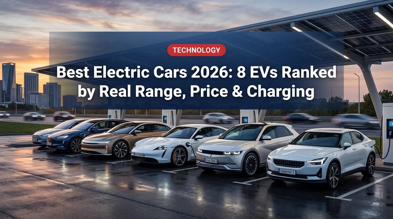 Best Electric Cars 2026: 8 EVs Ranked by Real Range, Price & Charging