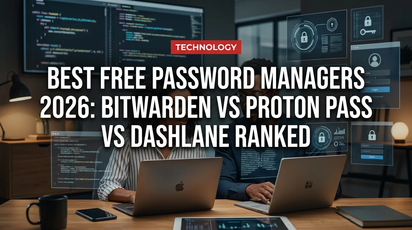 Best Free Password Managers 2026: Bitwarden vs Proton Pass vs Dashlane Ranked
