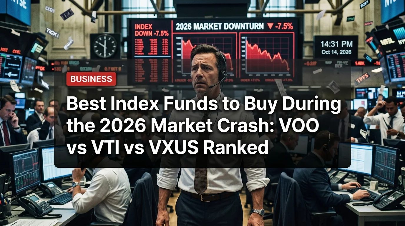 Best Index Funds to Buy During the 2026 Market Crash: VOO vs VTI vs VXUS Ranked