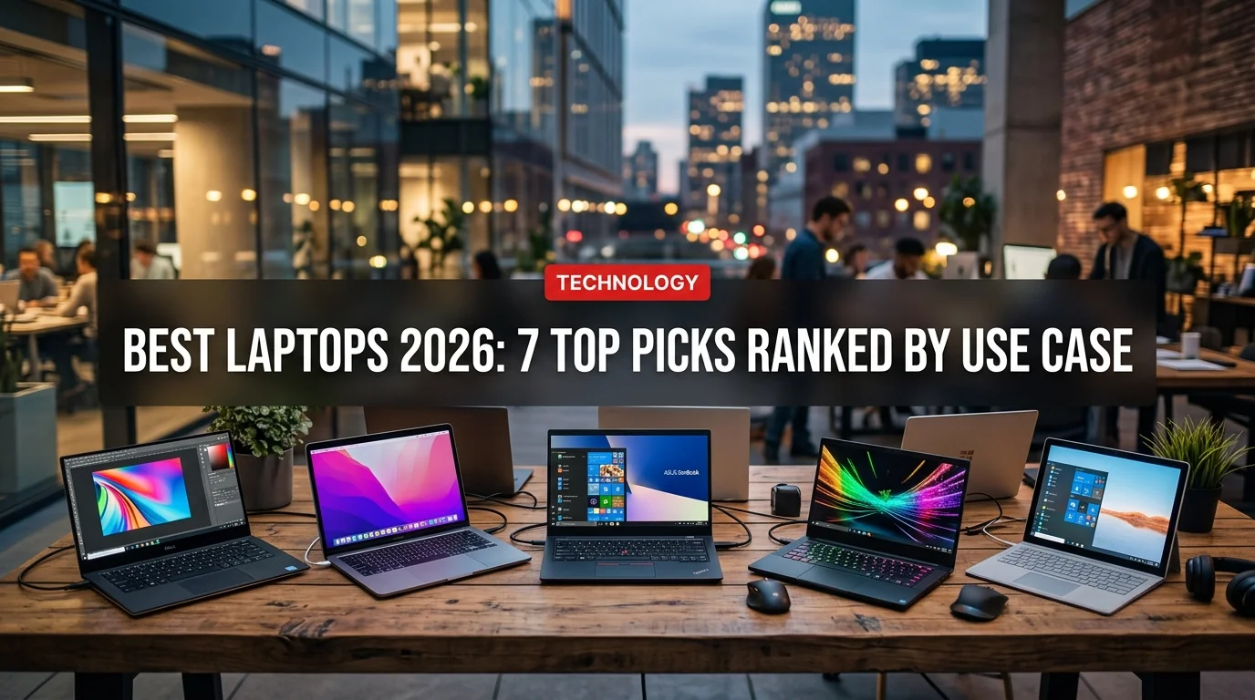 Best Laptops 2026: 7 Top Picks Ranked by Use Case