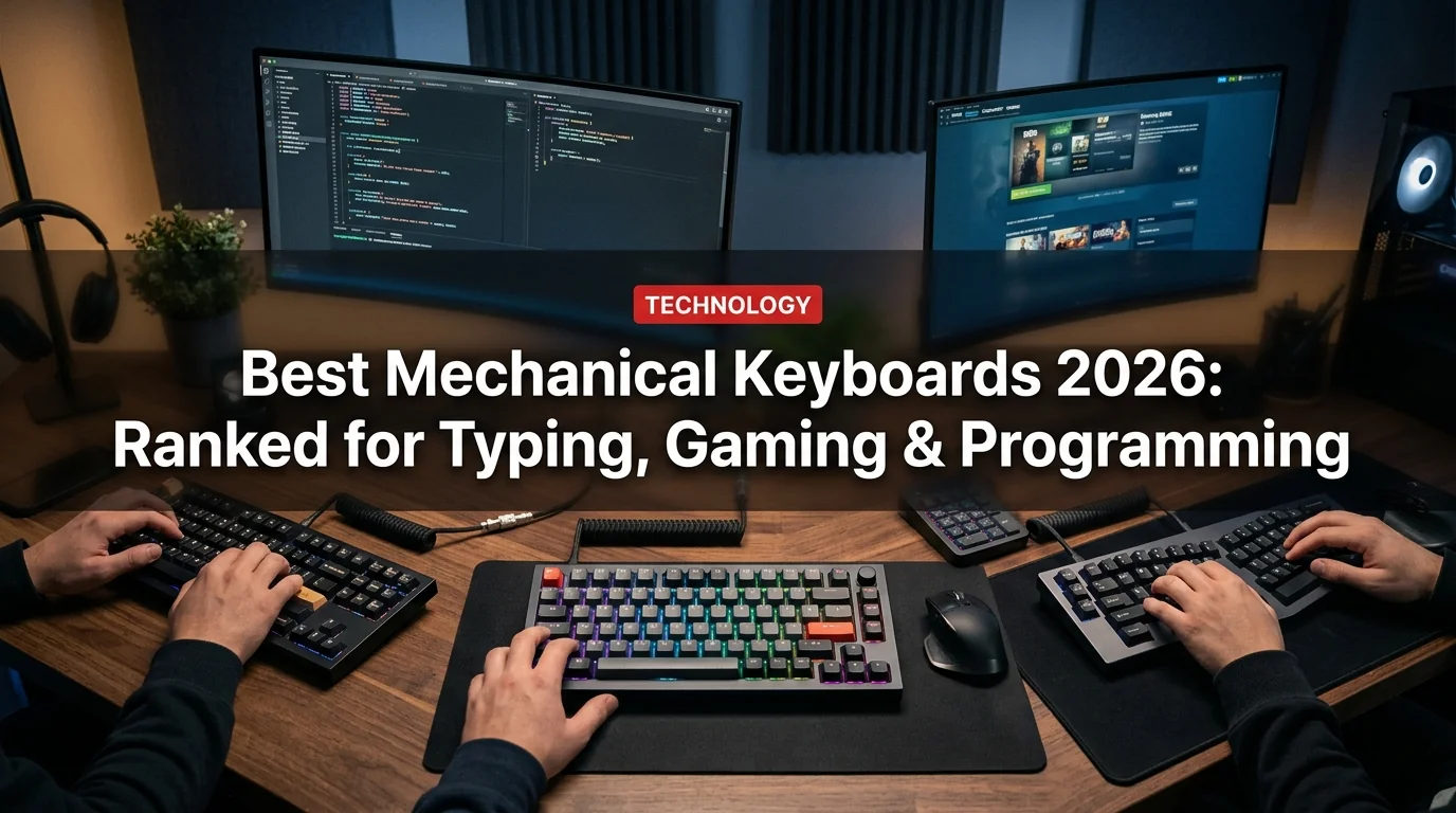 Best Mechanical Keyboards 2026: Ranked for Typing, Gaming & Programming
