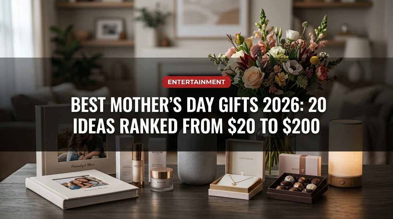 Best Mother's Day Gifts 2026: 20 Ideas Ranked from $20 to $200