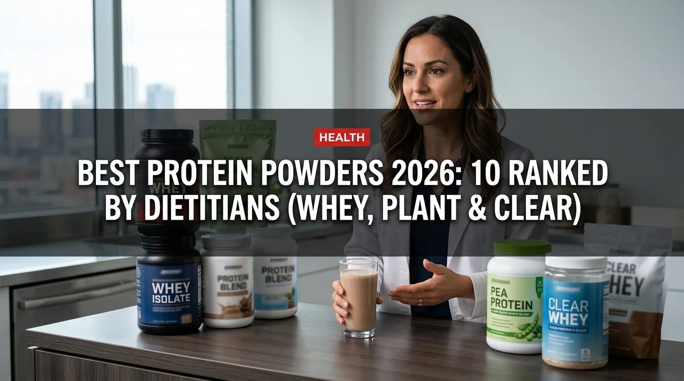 Best Protein Powders 2026: 10 Ranked by Dietitians (Whey, Plant & Clear)
