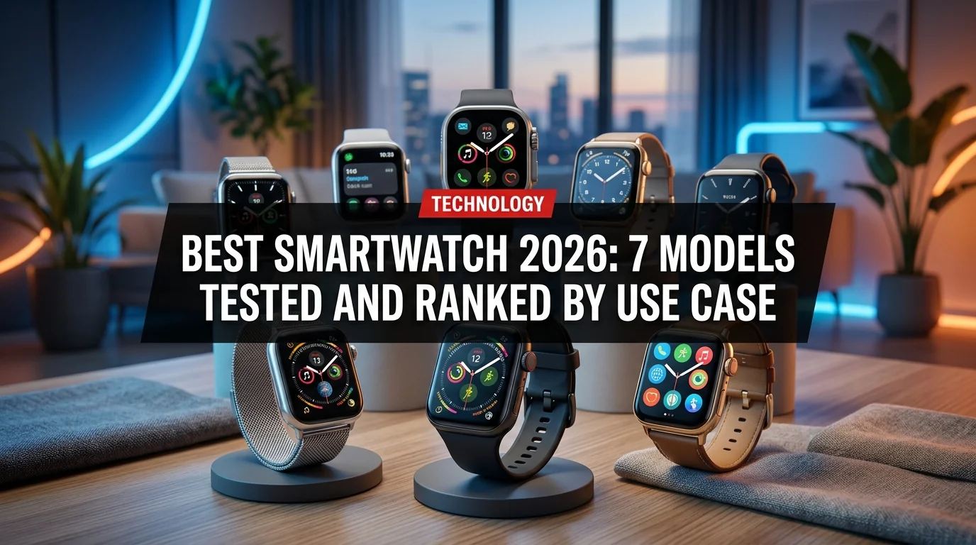 Best Smartwatch 2026: 7 Models Tested and Ranked by Use Case