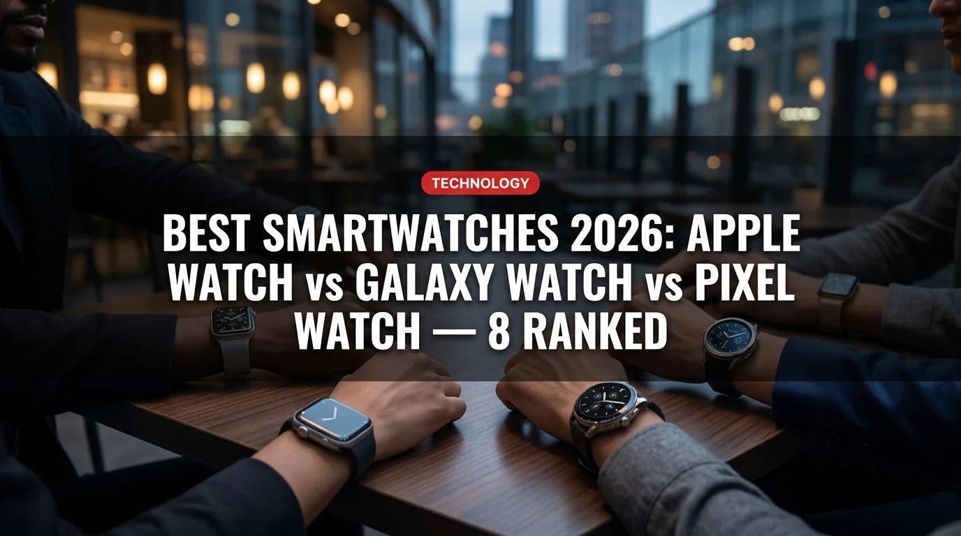 Best Smartwatches 2026: Apple Watch vs Galaxy Watch vs Pixel Watch — 8 Ranked