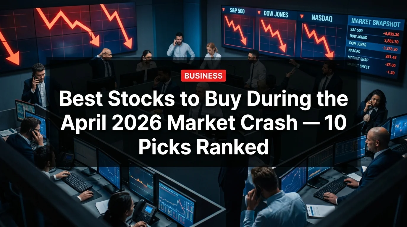 Best Stocks to Buy During the April 2026 Market Crash — 10 Picks Ranked