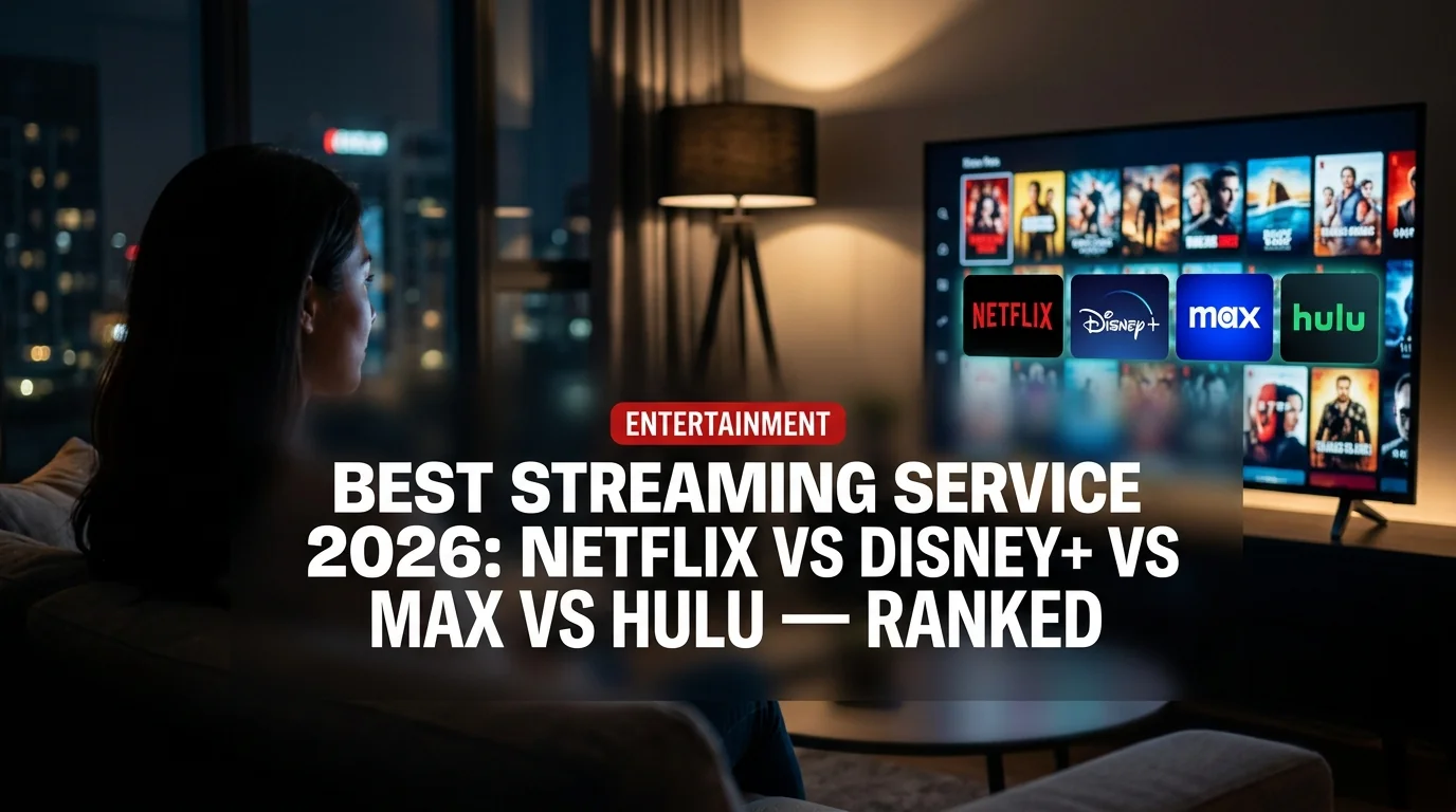Best Streaming Service 2026: Netflix vs Disney+ vs Max vs Hulu — Ranked