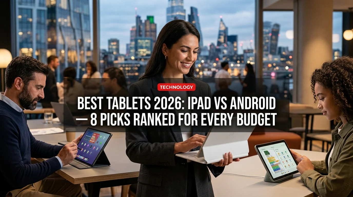 Best Tablets 2026: iPad vs Android — 8 Picks Ranked for Every Budget