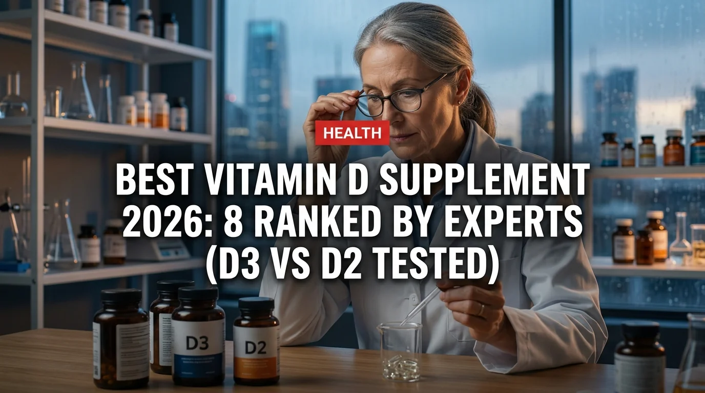 Best Vitamin D Supplement 2026: 8 Ranked by Experts (D3 vs D2 Tested)