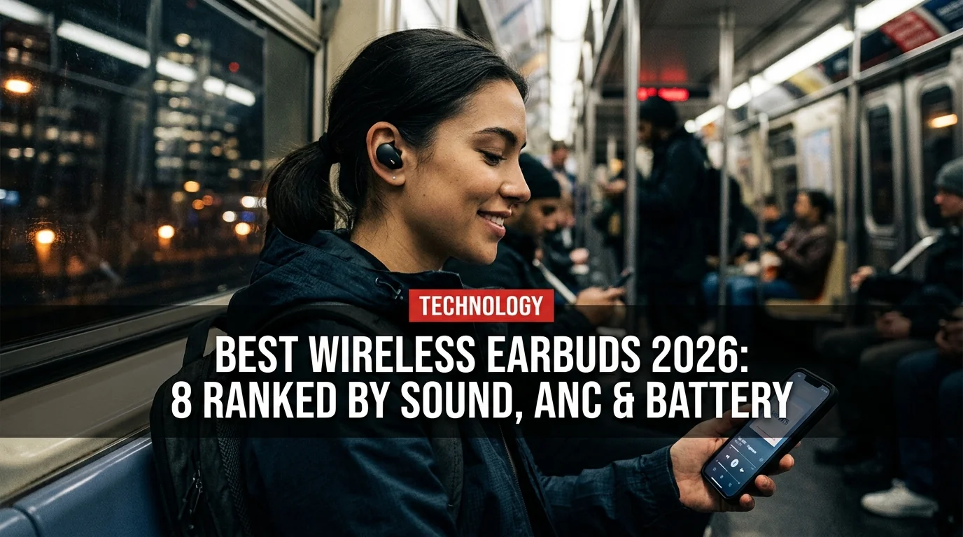 Best Wireless Earbuds 2026: 8 Ranked by Sound, ANC & Battery