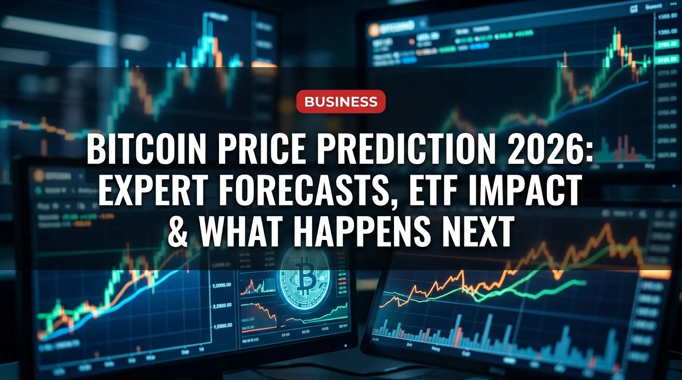 Bitcoin Price Prediction 2026: Expert Forecasts, ETF Impact & What Happens Next
