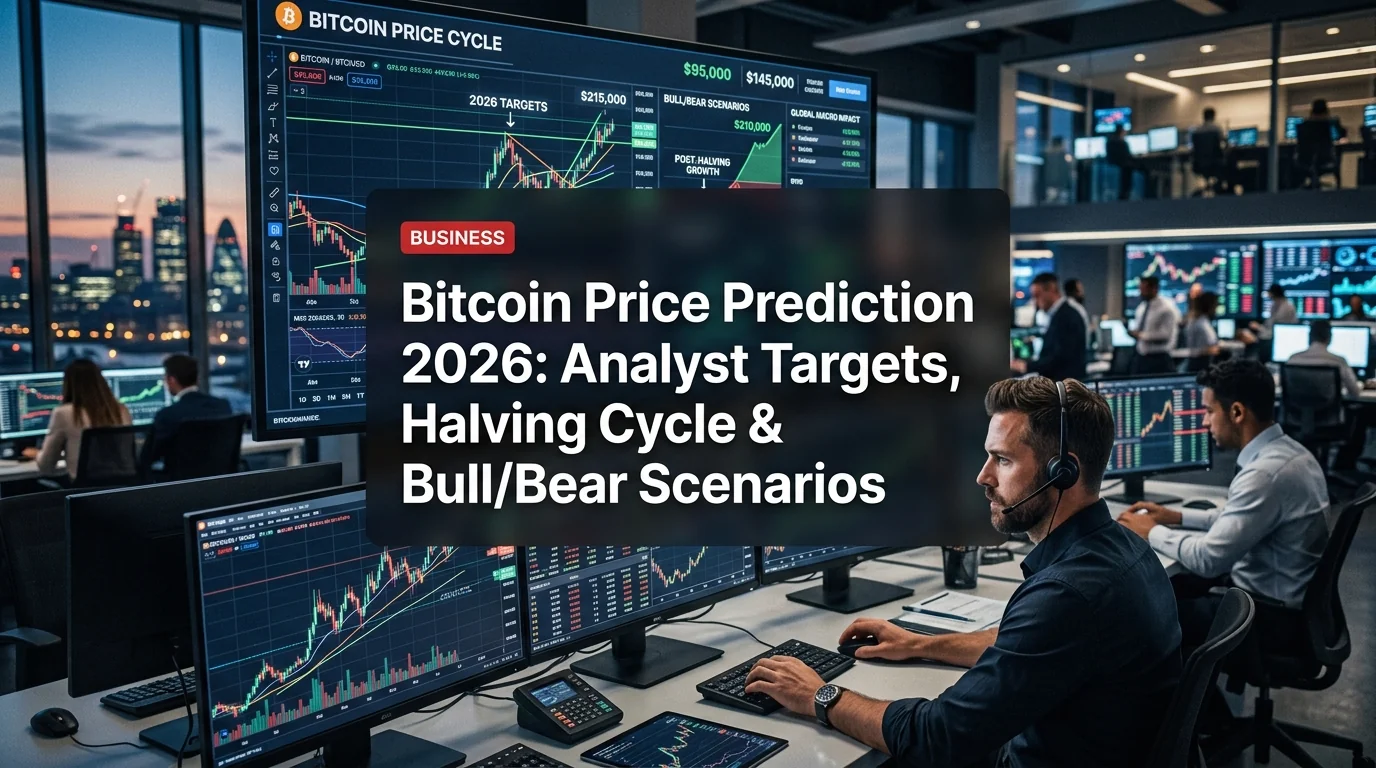 Bitcoin Price Prediction 2026: Analyst Targets, Halving Cycle & Bull/Bear Scenarios