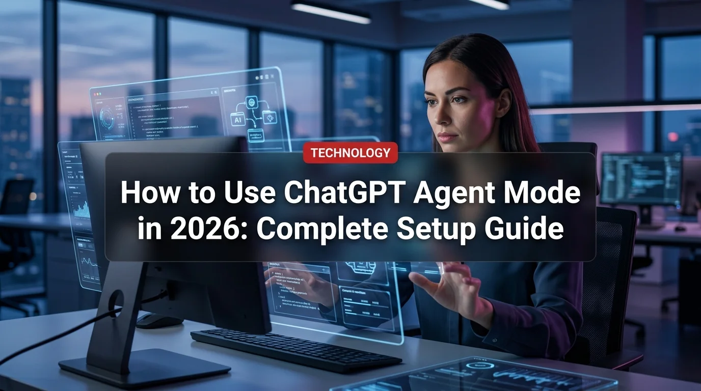 How to Use ChatGPT Agent Mode in 2026: Complete Setup Guide