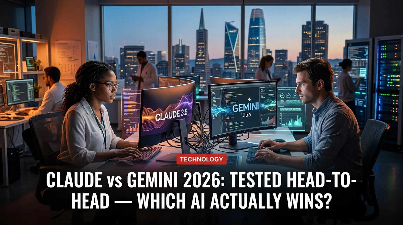 Claude vs Gemini 2026: Tested Head-to-Head — Which AI Actually Wins?