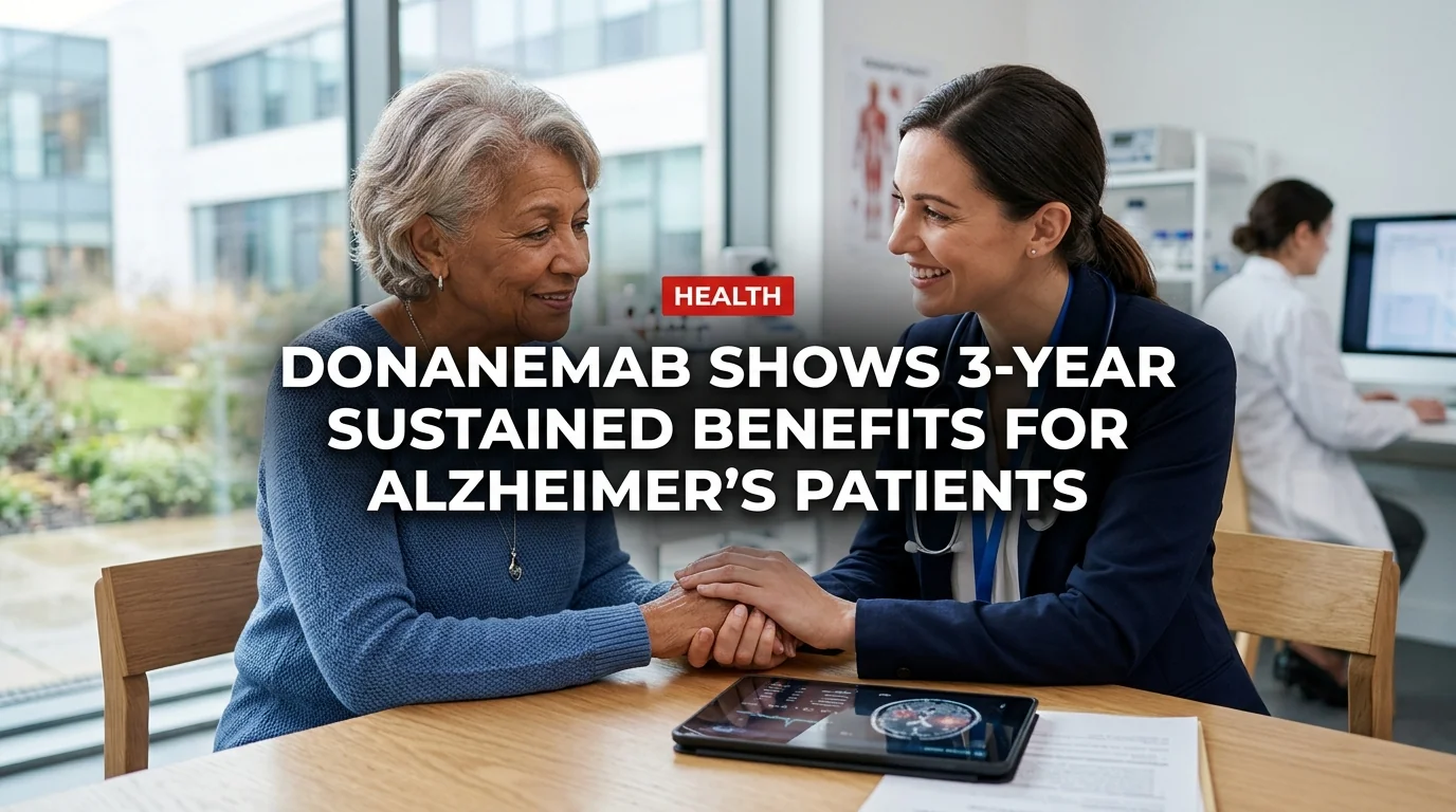 Donanemab Shows 3-Year Sustained Benefits for Alzheimer's Patients