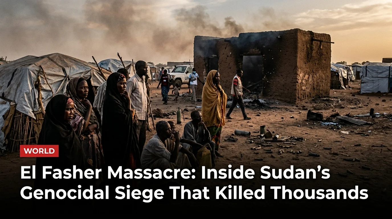 El Fasher Massacre: Inside Sudan's Genocidal Siege That Killed Thousands