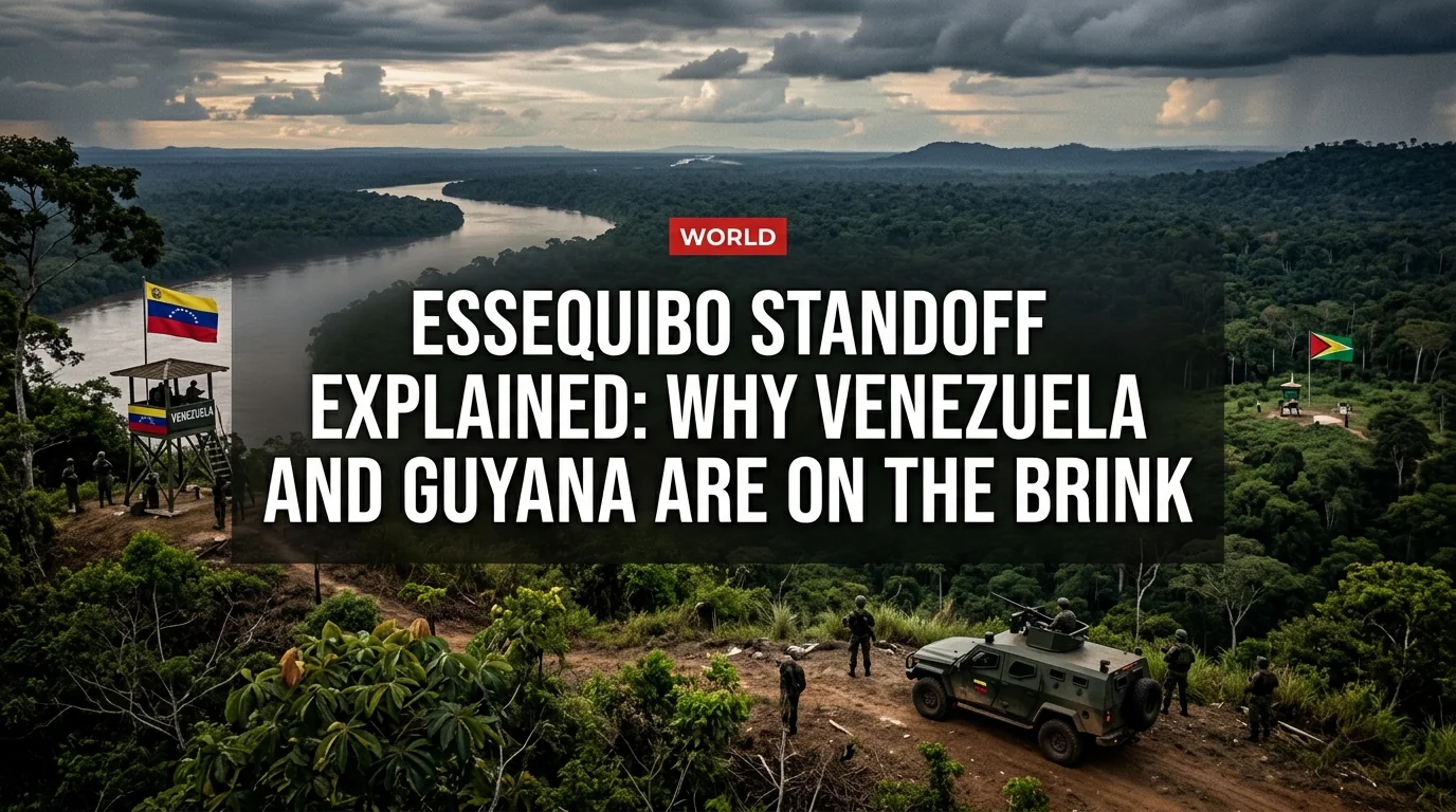 Essequibo Standoff Explained: Why Venezuela and Guyana Are on the Brink