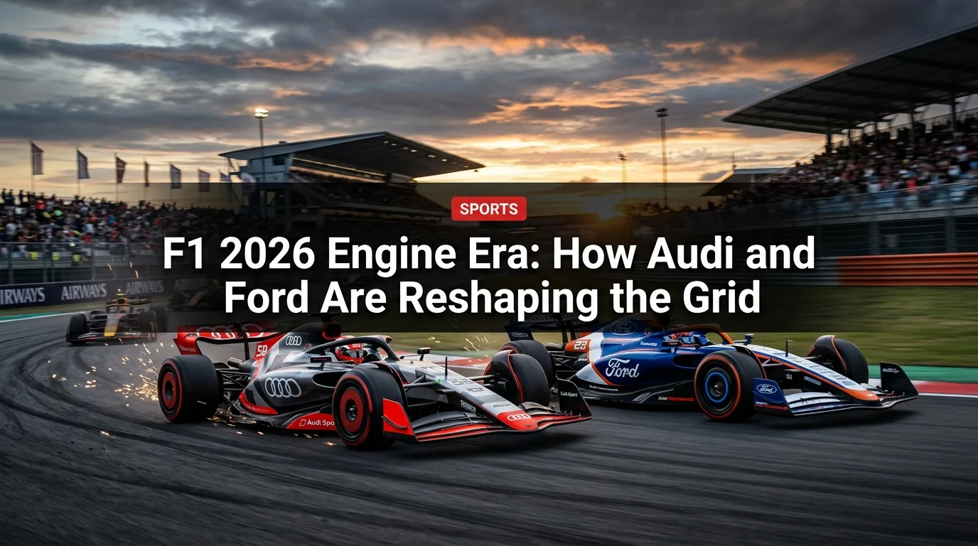 F1 2026 Engine Era: How Audi and Ford Are Reshaping the Grid