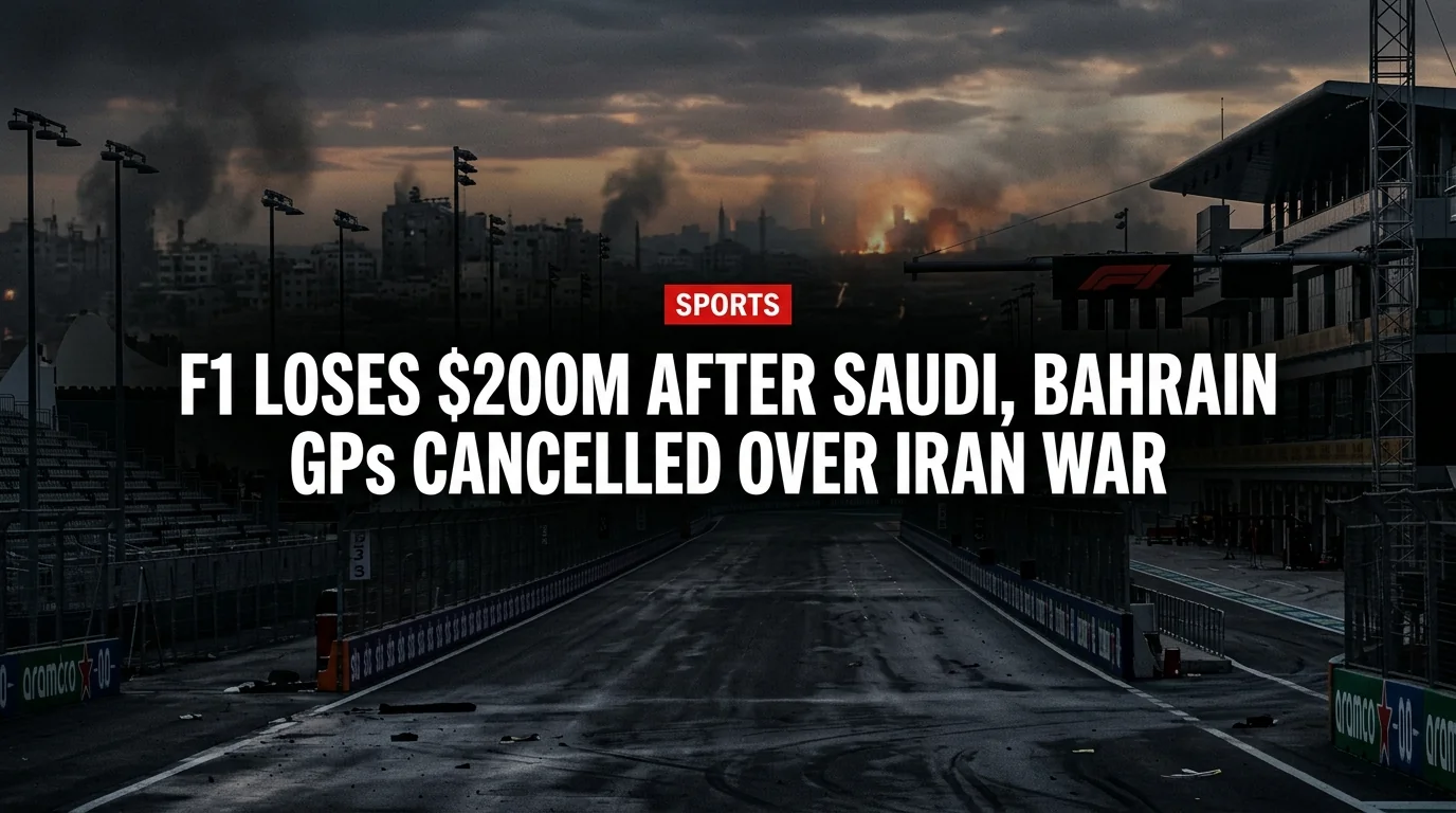 F1 Loses $200M After Saudi, Bahrain GPs Cancelled Over Iran War