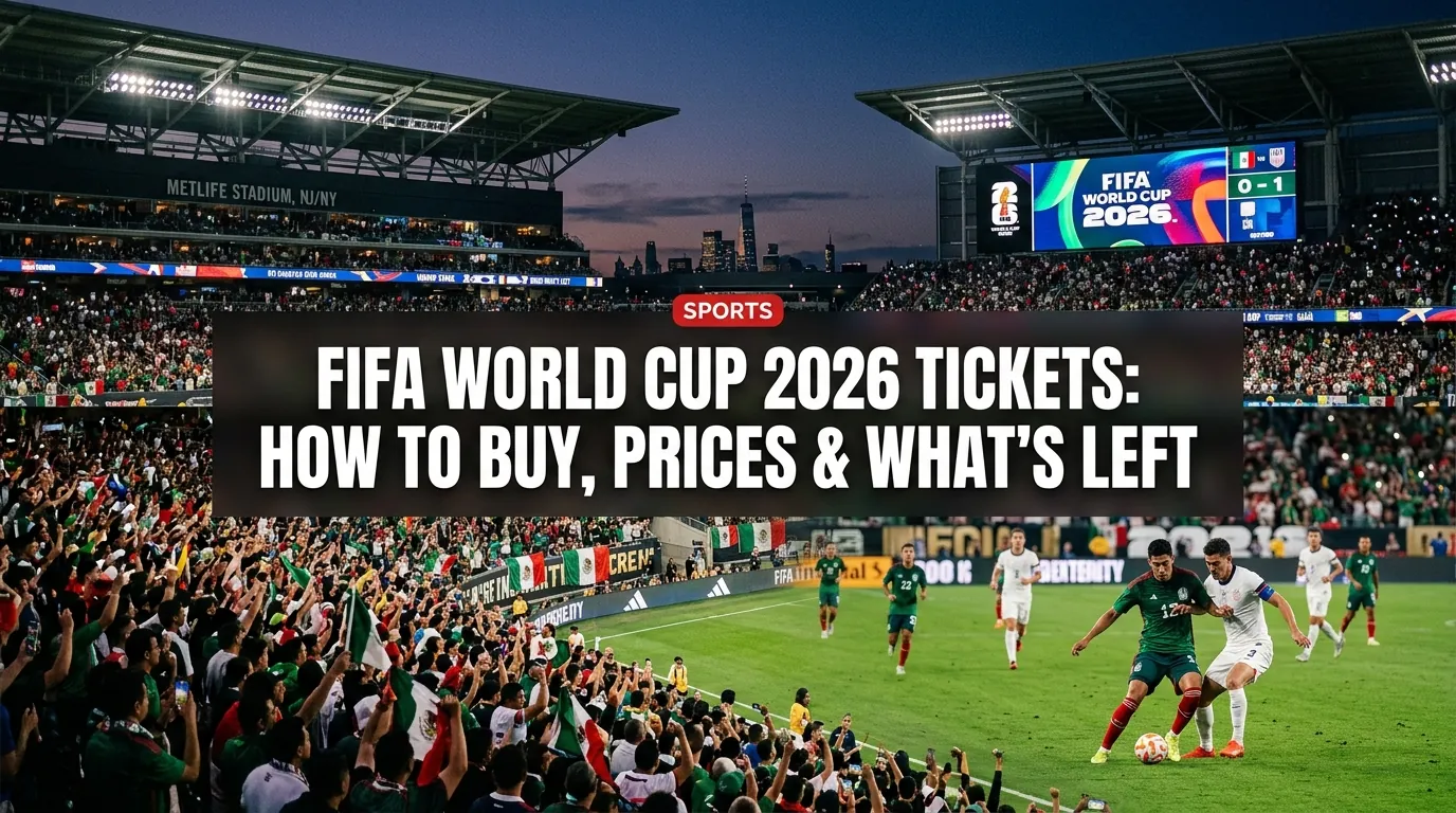 FIFA World Cup 2026 Tickets: How to Buy, Prices & What's Left