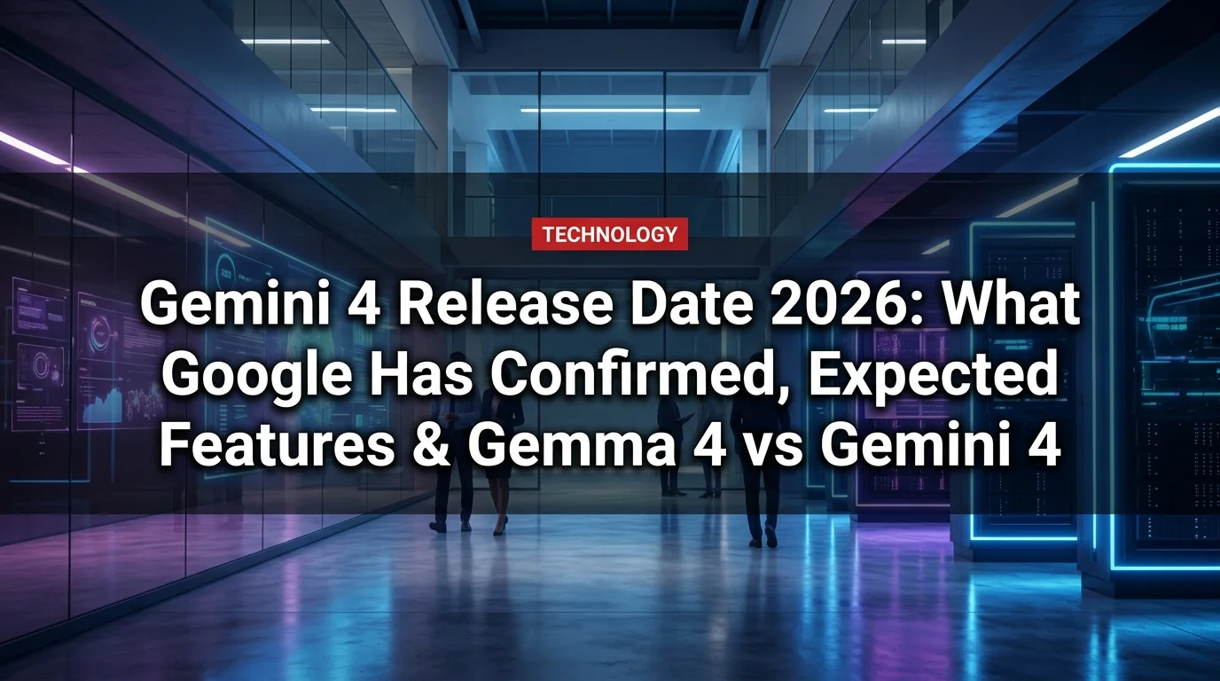 Gemini 4 Release Date 2026: What Google Has Confirmed, Expected Features & Gemma 4 vs Gemini 4