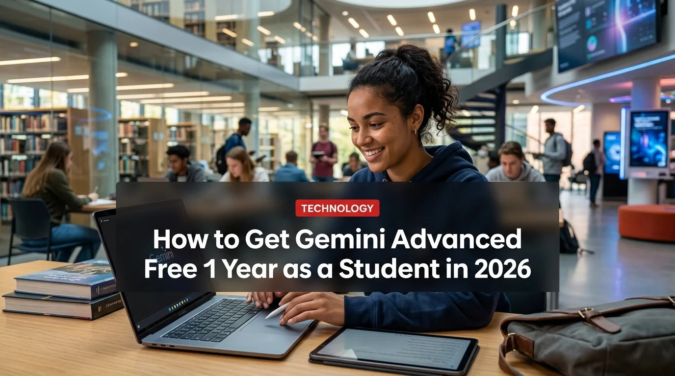 How to Get Gemini Advanced Free for 1 Year as a Student in 2026