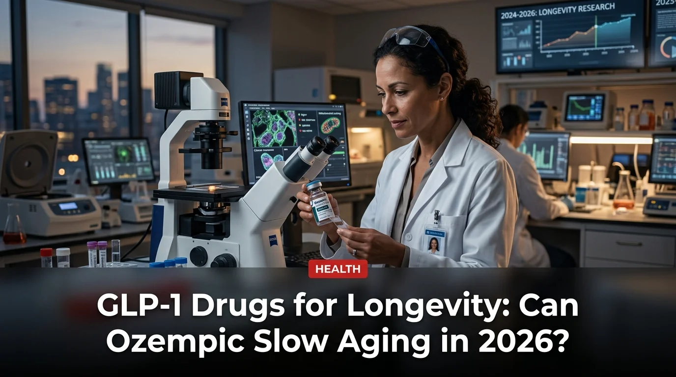 GLP-1 Drugs for Longevity: Can Ozempic Slow Aging in 2026?