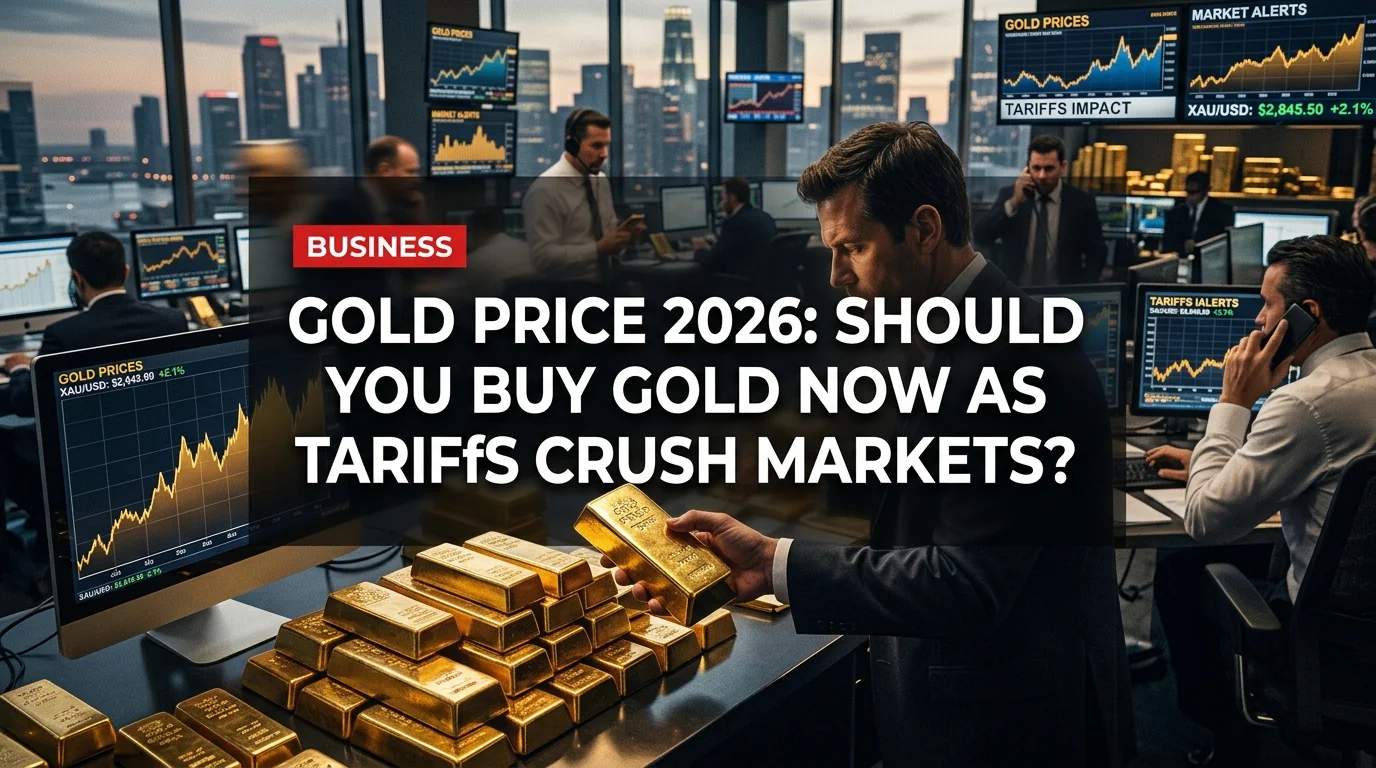 Gold Price 2026: Should You Buy Gold Now as Tariffs Crush Markets?