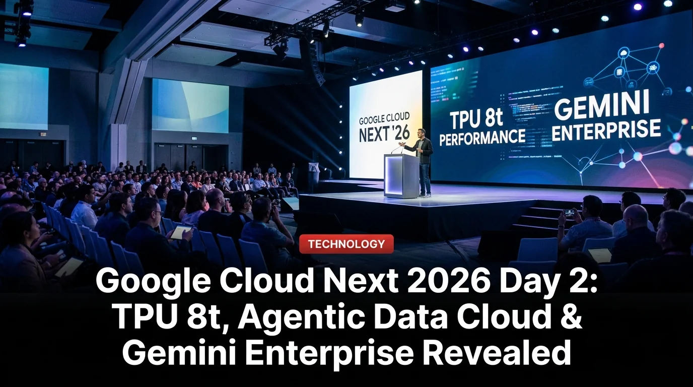 Google Cloud Next 2026 Day 2: TPU 8t, Agentic Data Cloud & Gemini Enterprise Revealed
