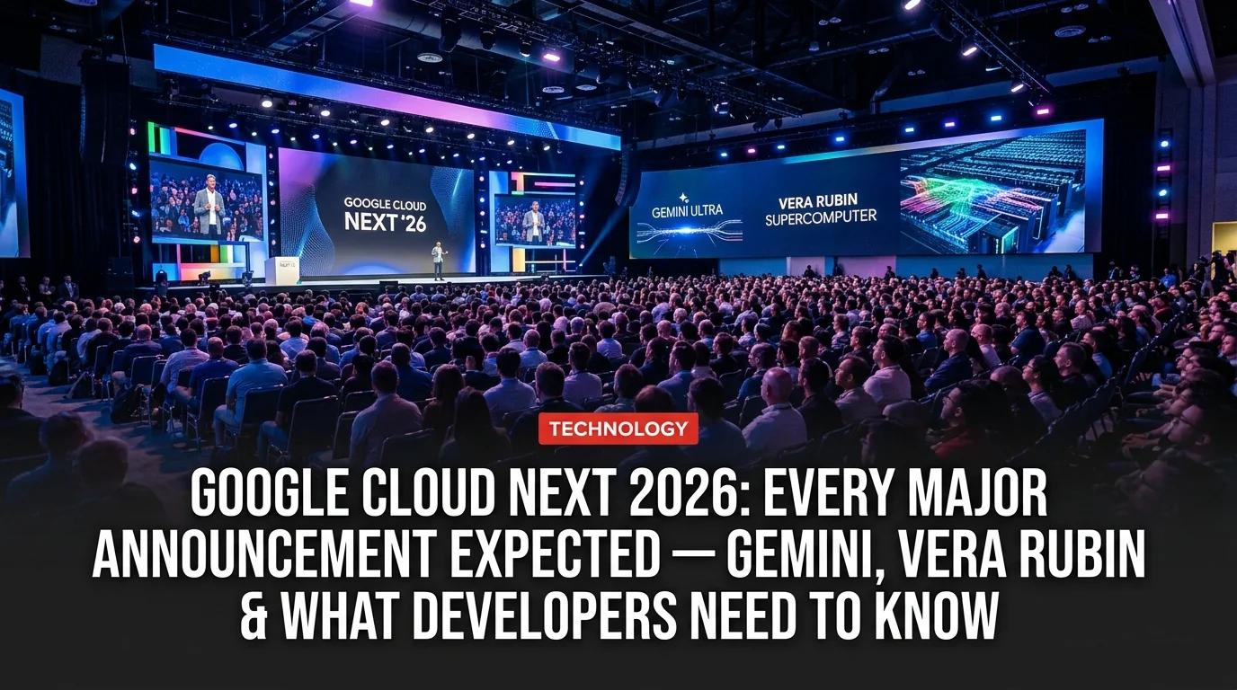 Google Cloud Next 2026: Every Major Announcement Expected — Gemini, Vera Rubin & What Developers Need to Know