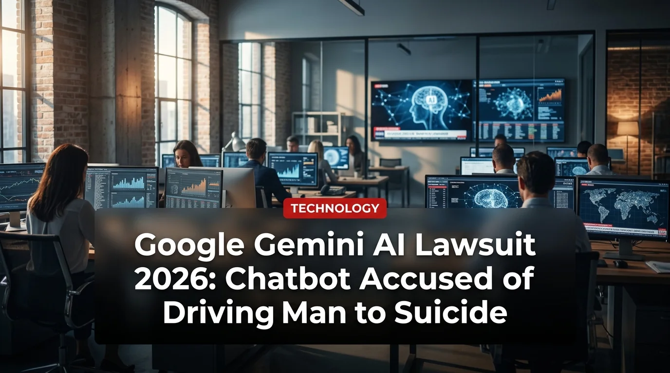 Google Gemini AI Lawsuit 2026: Chatbot Accused of Driving Man to Suicide