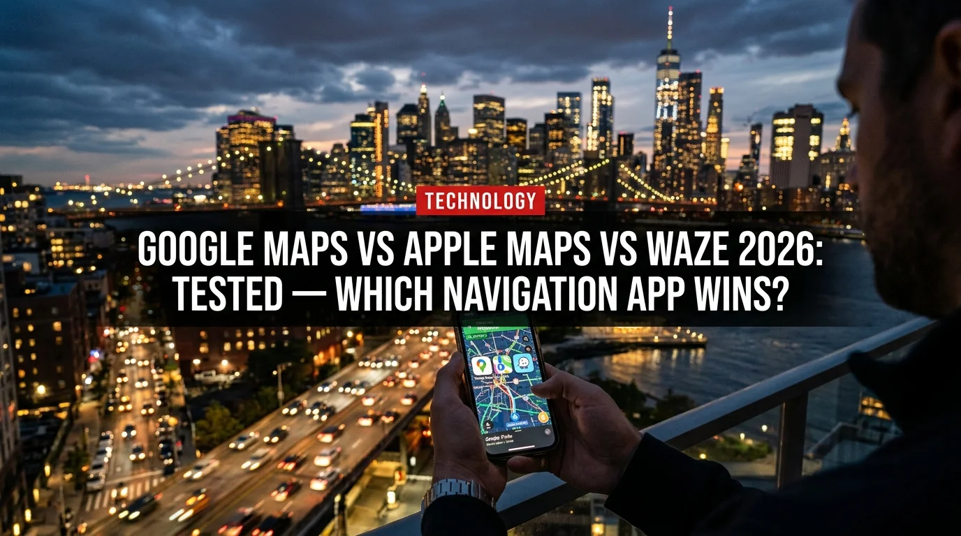Google Maps vs Apple Maps vs Waze 2026: Tested — Which Navigation App Wins?