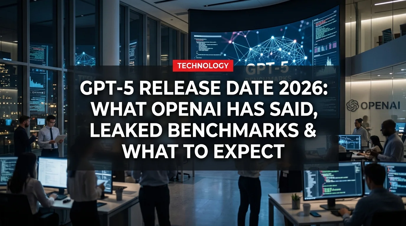 GPT-5 Release Date 2026: What OpenAI Has Said, Leaked Benchmarks & What to Expect