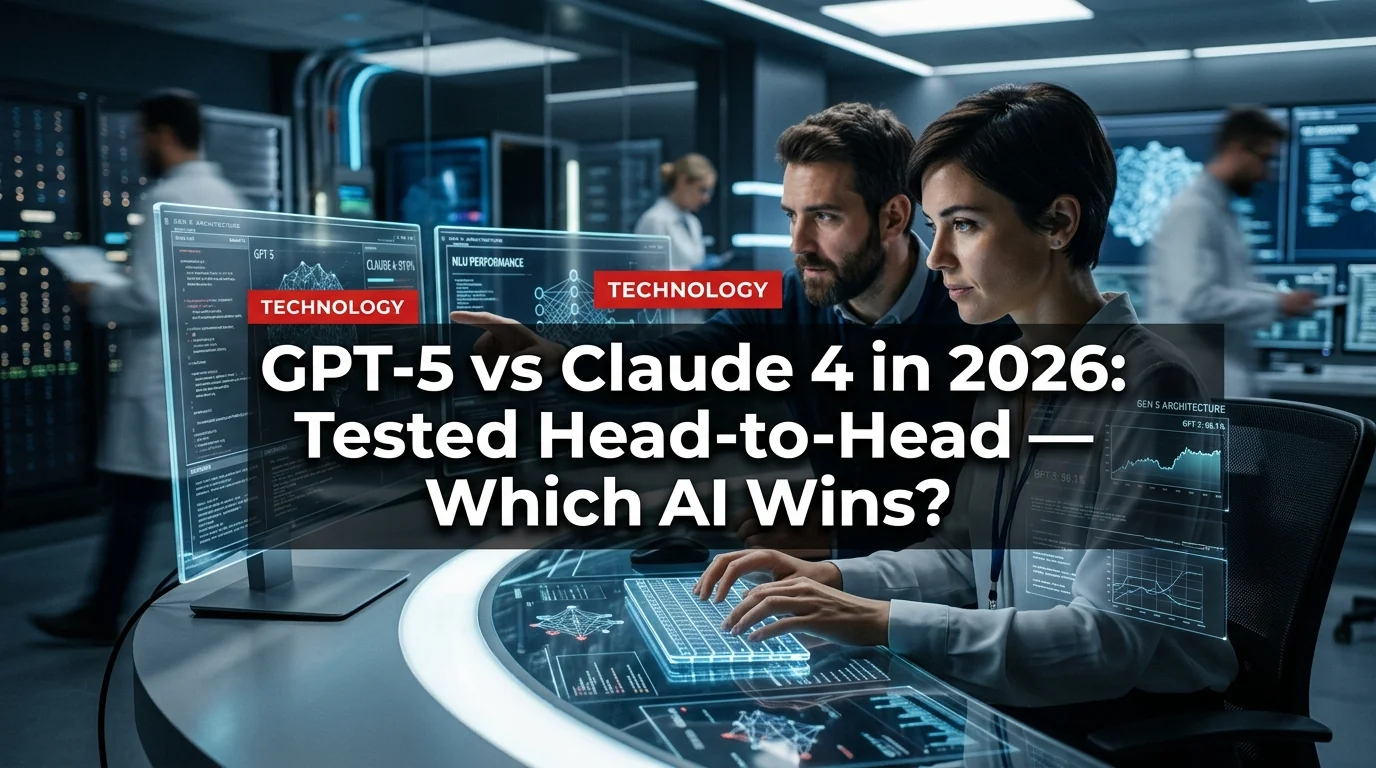 GPT-5 vs Claude 4 in 2026: Tested Head-to-Head — Which AI Wins?