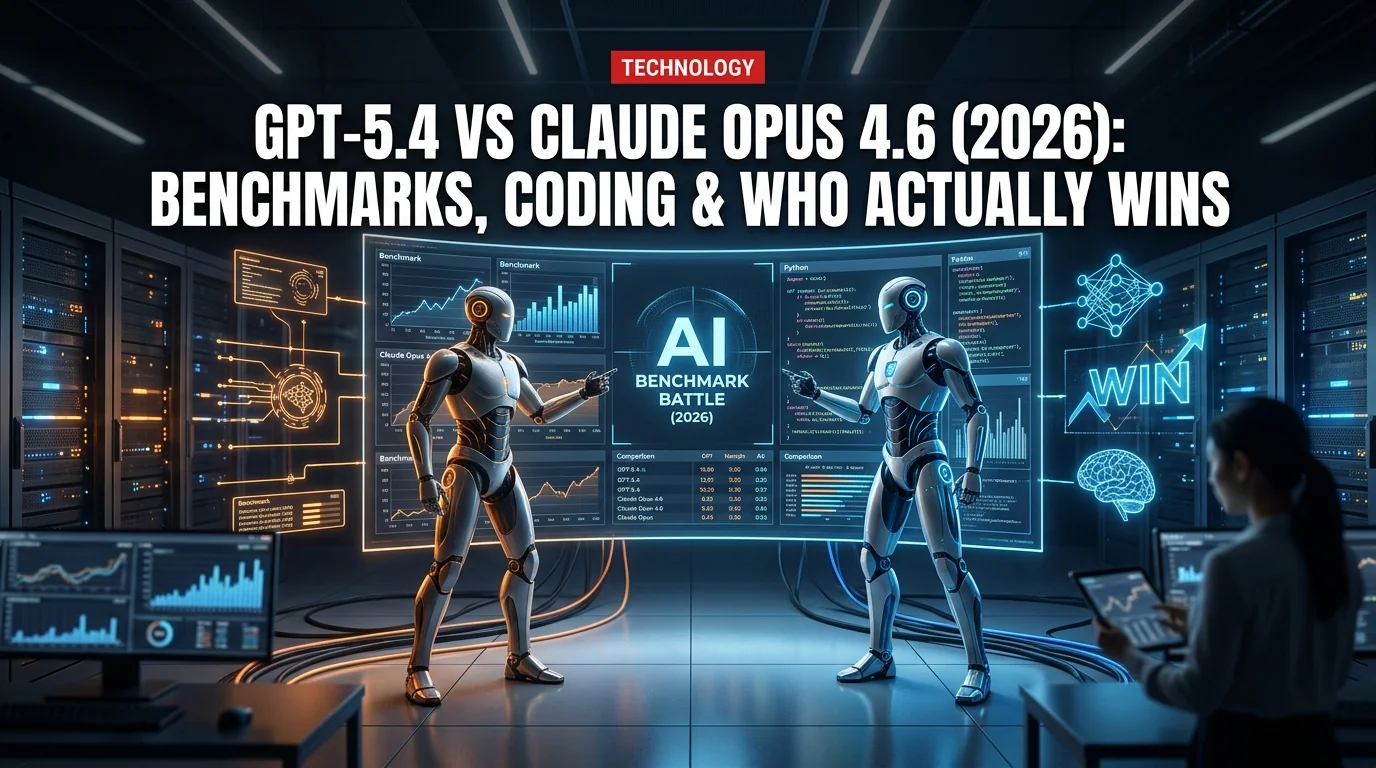 GPT-5.4 vs Claude Opus 4.6 (2026): Benchmarks, Coding & Who Actually Wins
