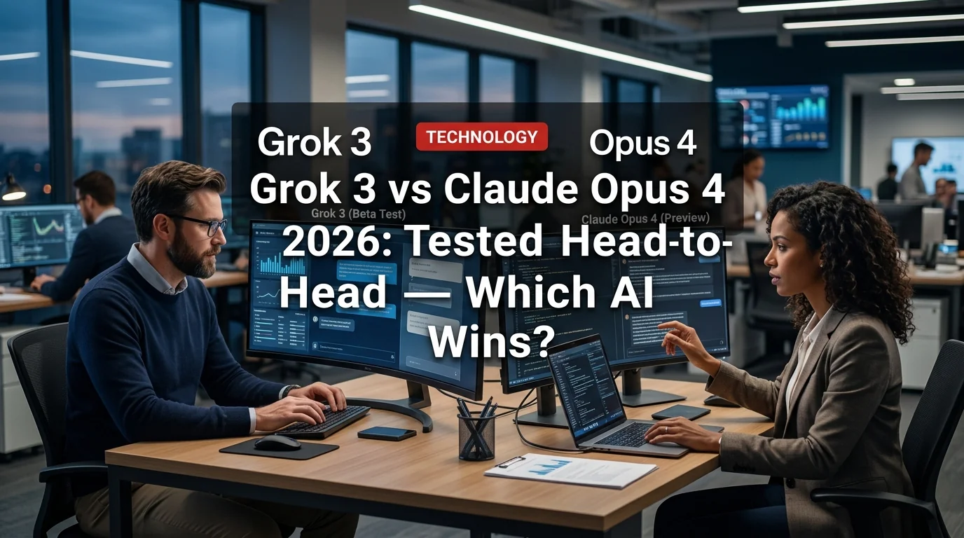 Grok 3 vs Claude Opus 4 2026: Tested Head-to-Head — Which AI Wins?