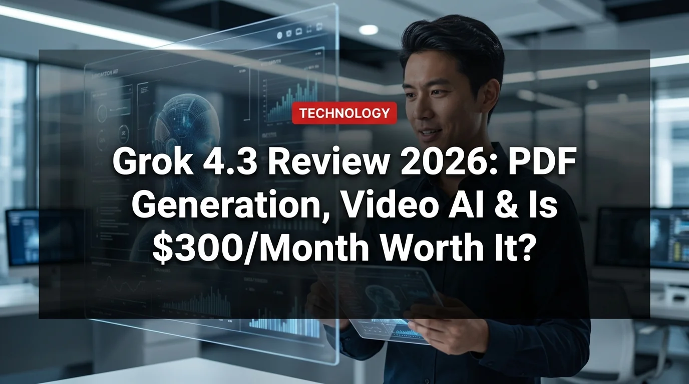 Grok 4.3 Review 2026: PDF Generation, Video AI & Is $300/Month Worth It?