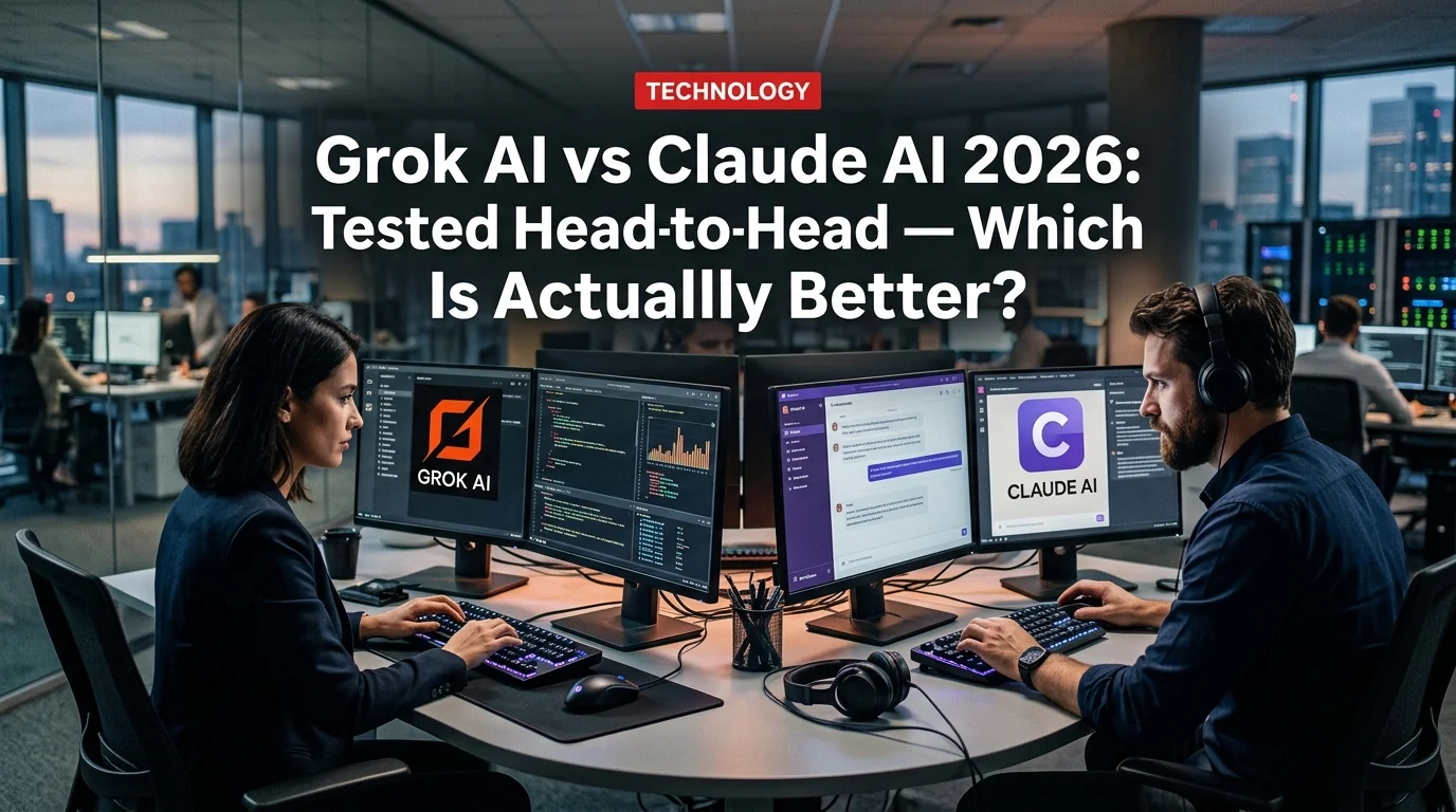 Grok AI vs Claude AI 2026: Tested Head-to-Head — Which Is Actually Better?