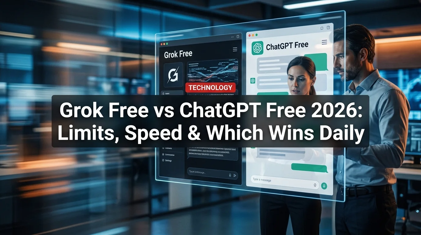 Grok Free vs ChatGPT Free 2026: Limits, Speed & Which Wins Daily