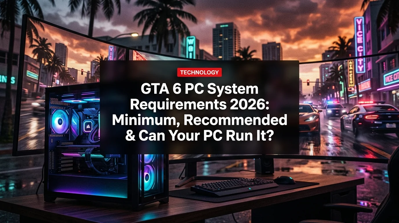 GTA 6 PC System Requirements 2026: Minimum, Recommended & Can Your PC Run It?